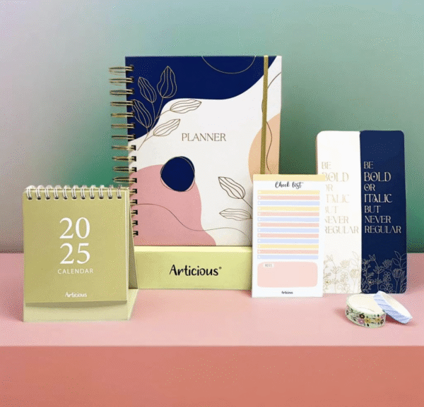 Pink-Blue Planner Kit